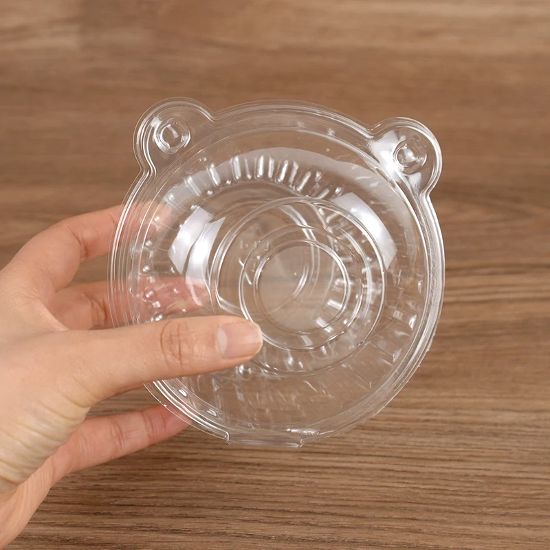 10/50Pcs Clear Cupcake Packaging Boxes, Dessert Donut Muffin Cake Container Holders with Lids, Transparent Pastry Display Containers for Wedding Birthday Party Christmas Holiday Event Supplies 13