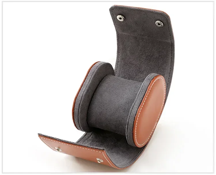 Travel Watch Organizer | PU Leather Watch Box and Pouch Organizer – Classic Travel Storage Case for Men and Women, Protective Watch Holder to Prevent Scratching and Oxidation, Elegant Leather Timepiece Gift and Display 14