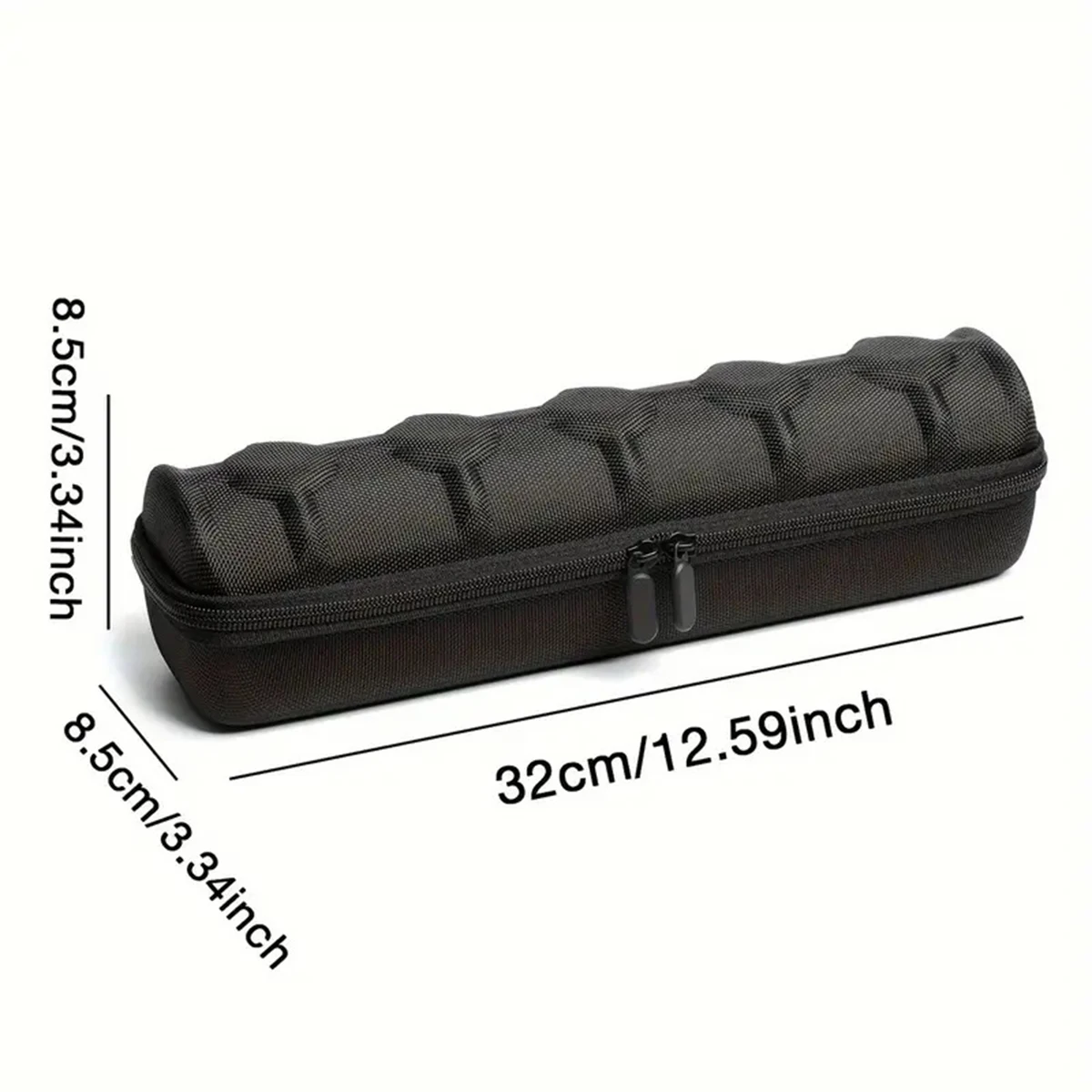 Travel Watch Organizer | 5-Slot Watch Travel Box, Hard Shell Watch Storage Organizer for Men and Women, EVA Protective Watch Carrying Case with Zipper, Portable Wristwatch Display Holder for Travel