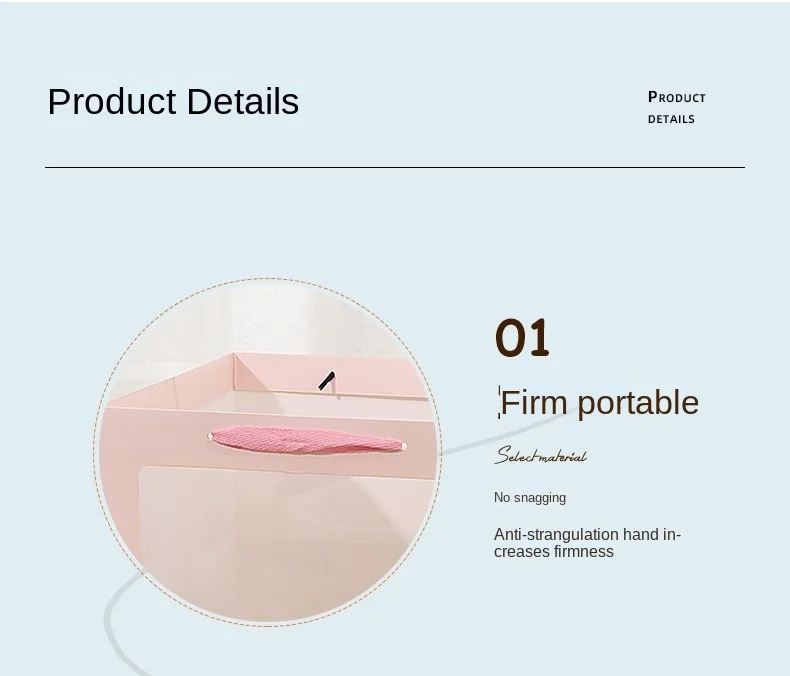 Creative Flower Tote Bag Portable Foldable Gift Box with Transparent Window, Elegant Present Packing Boxes for Wedding, Birthday, Holiday, Anniversary & Business Gifts Creative Flower Tote Bag Portable Foldable Gift Box with Transparent Window, Elegant Present Packing Boxes for Wedding, Birthday, Holiday, Anniversary & Business Gifts