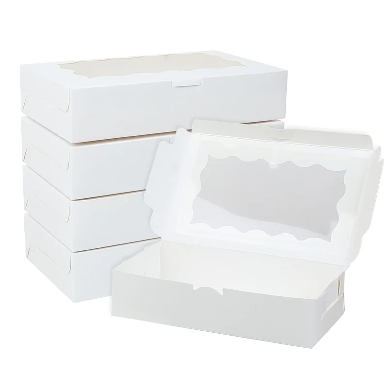 30PCS Cake Bakery Boxes with Window – Ideal for Chocolates, Candy, Desserts, Cupcakes, Packing for Birthday Parties, Weddings, Christmas Gifts, and Special Occasions 30PCS Cake Bakery Boxes with Window – Ideal for Chocolates, Candy, Desserts, Cupcakes, Packing for Birthday Parties, Weddings, Christmas Gifts, and Special Occasions