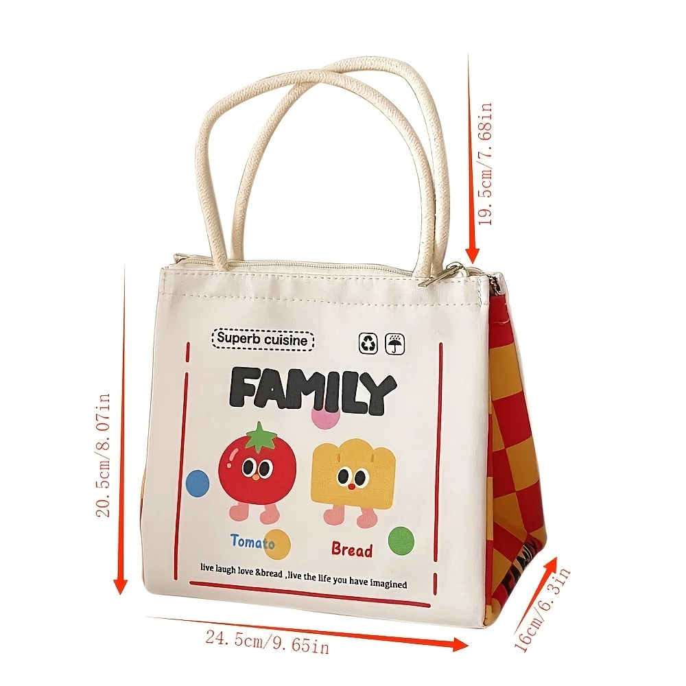 Thermal Insulated Tote Bags in Different Colors, Portable and Easy to Carry, Perfect for Traveling, Food Delivery, Lunch, Picnic, Grocery Storage, Available in 4 Styles to Choose From