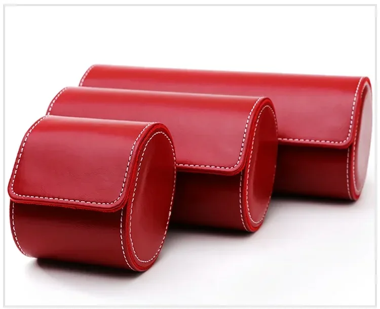 Travel Watch Organizer | PU Leather Watch Box and Pouch Organizer – Classic Travel Storage Case for Men and Women, Protective Watch Holder to Prevent Scratching and Oxidation, Elegant Leather Timepiece Gift and Display 21