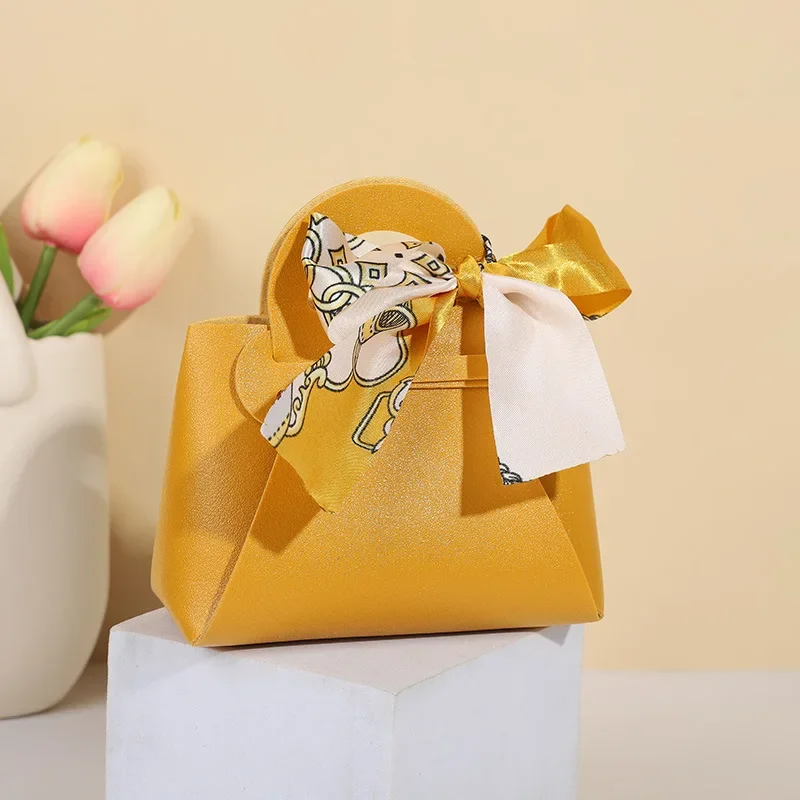 40pcs Leather Candy Gift Bags with Ribbon – Pink & Blue Wedding Favors, Baby Shower Guest Packaging Pouches, Luxury Party Gift Boxes for Candy, Chocolate, Cookies, Jewelry, and Special Event Distributions - 图片 14