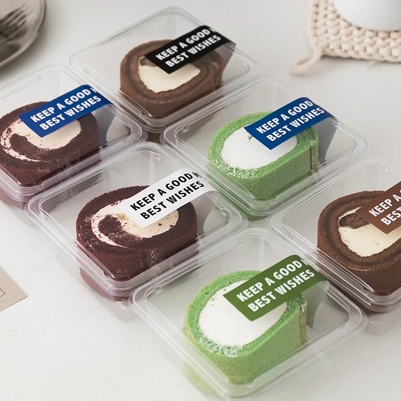 50Pcs Transparent Square Cake Packaging Boxes, Swiss Dessert Mousse Containers, Clear Plastic Cupcake and Pastry Holders, Food-Safe Dessert Boxes for Weddings, Birthdays, Parties, and Bakery Supplies