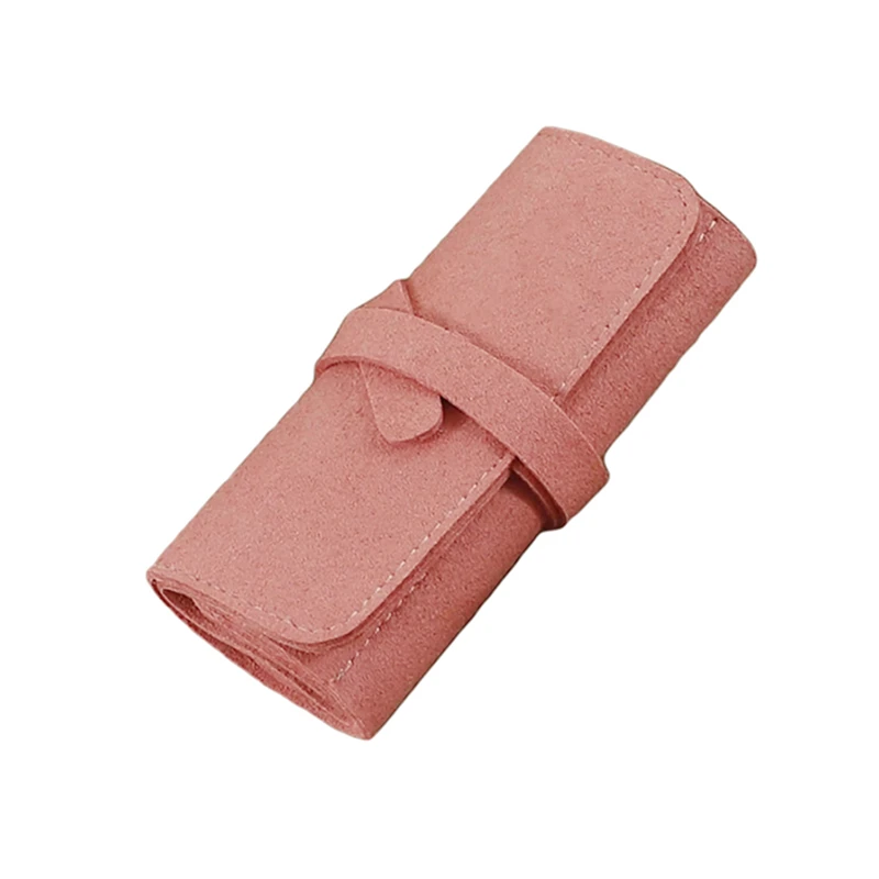 Travel Jewelry Organizer | Foldable Jewelry Roll Organizer – Convenient Jewelry Storage Bag, Travel Cosmetic Organizer, Jewelry Display and Folding Organizer for Earrings, Rings, Necklaces, and Small Accessories 4