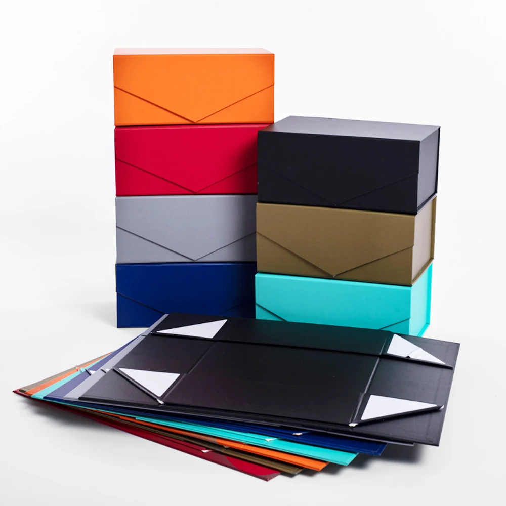 Magnetic Closure Gift Box – Bridesmaid and Groomsman Proposal Box, Collapsible Rectangle Storage Box for Parties, Christmas, Birthdays, Weddings, Special Occasions, Elegant Packaging Solution - 图片 2