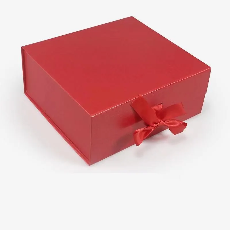 20Pcs Lot Pink Red Black Magnetic Gift Boxes, Luxury Paperboard Folding Rigid Packaging Boxes for Presents, Hair Wigs, Wedding Favors, Birthday, Anniversary, Holiday Gifts, Premium Collapsible Cardboard Gift Box Set 1