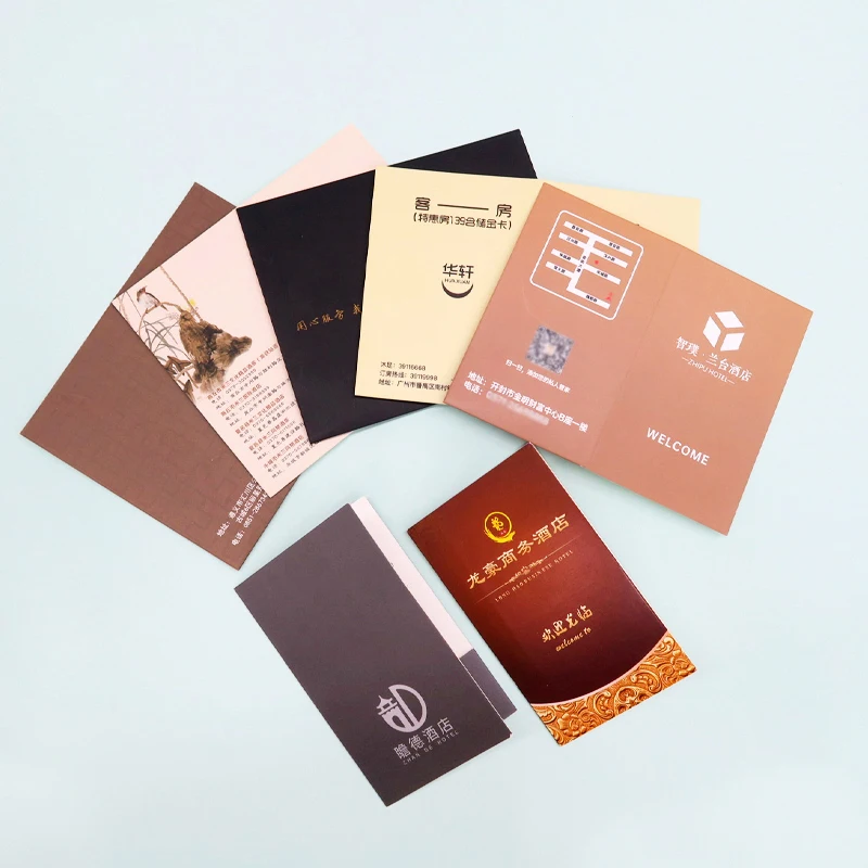 Custom Printed Hotel Room Key Card Holders – Paper Keycard Sleeves, Logo Branded Wallet Envelopes for Resorts, Motels, Airbnb, Business Events, Conference Access Cards, and Guest Room Card Packaging - 图片 3