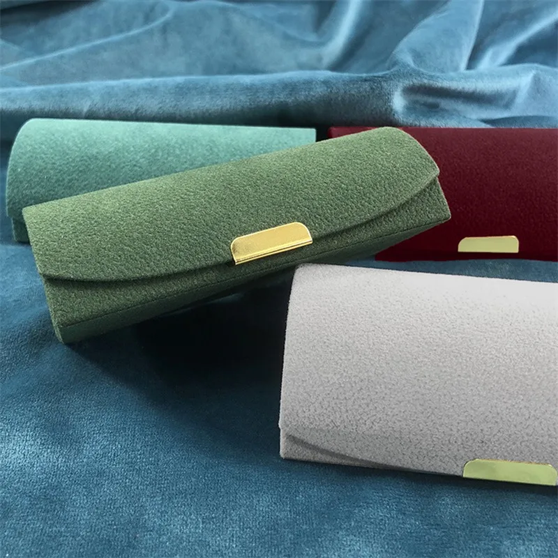 Travel Jewelry Organizer | Solid Color Portable Jewelry Storage Box – Exquisite Travel Jewelry Bag with Suede Surface, Compact Jewelry Box Organizer for Rings, Necklaces, Earrings, and Small Accessories, Ideal for Travel and Everyday Use 6