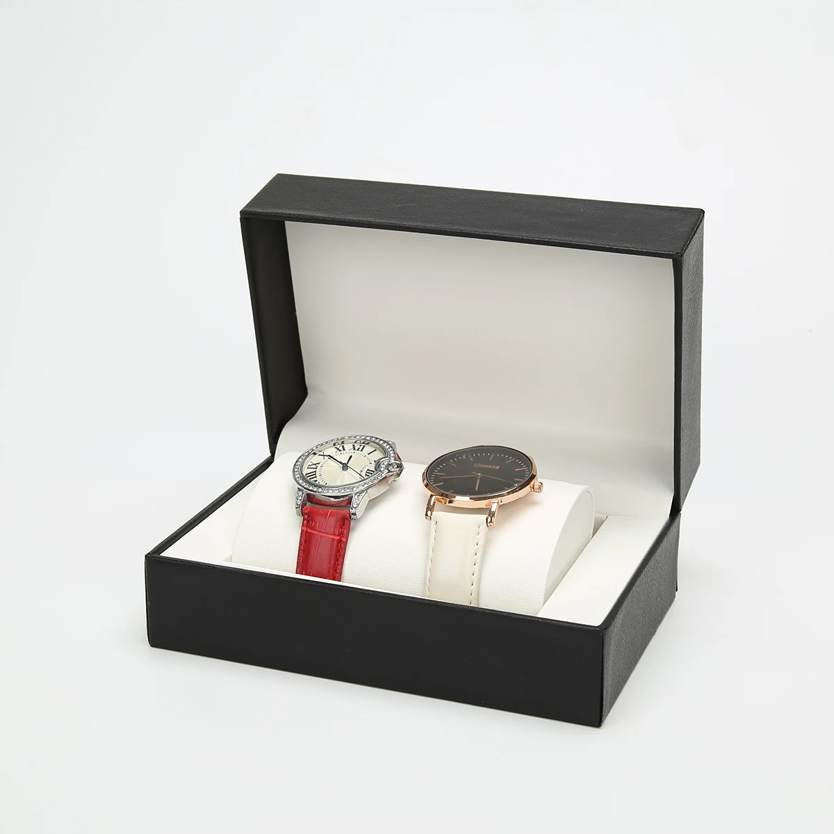 PU Leather Single Watch Gift Box with Soft Pillow, Luxury Wristwatch Display Case Organizer for Men, Protective Watch Storage Holder, Elegant Packaging Box for Birthday, Anniversary, Business Gift 6