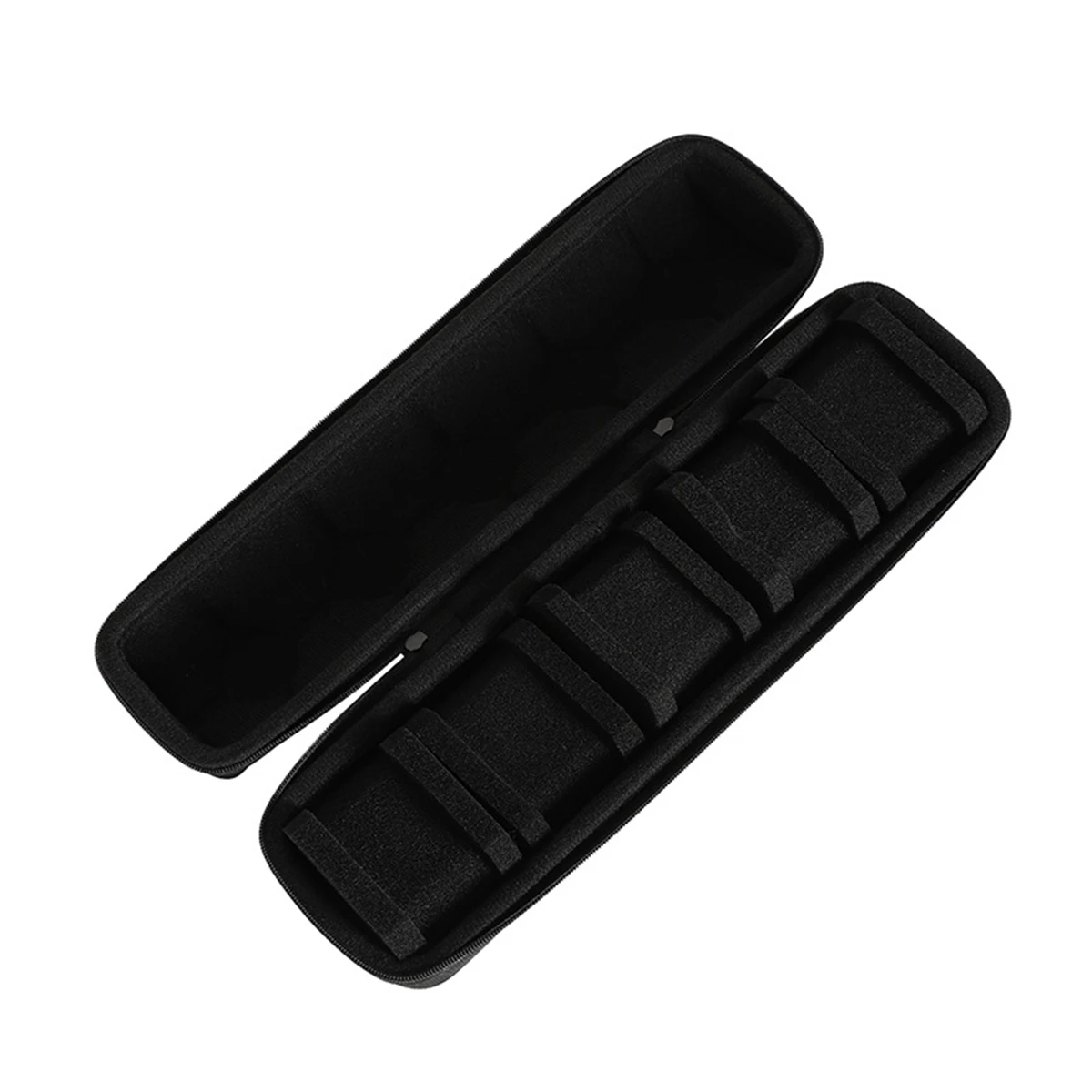 Travel Watch Organizer | 5-Slot Watch Travel Box, Hard Shell Watch Storage Organizer for Men and Women, EVA Protective Watch Carrying Case with Zipper, Portable Wristwatch Display Holder for Travel 8