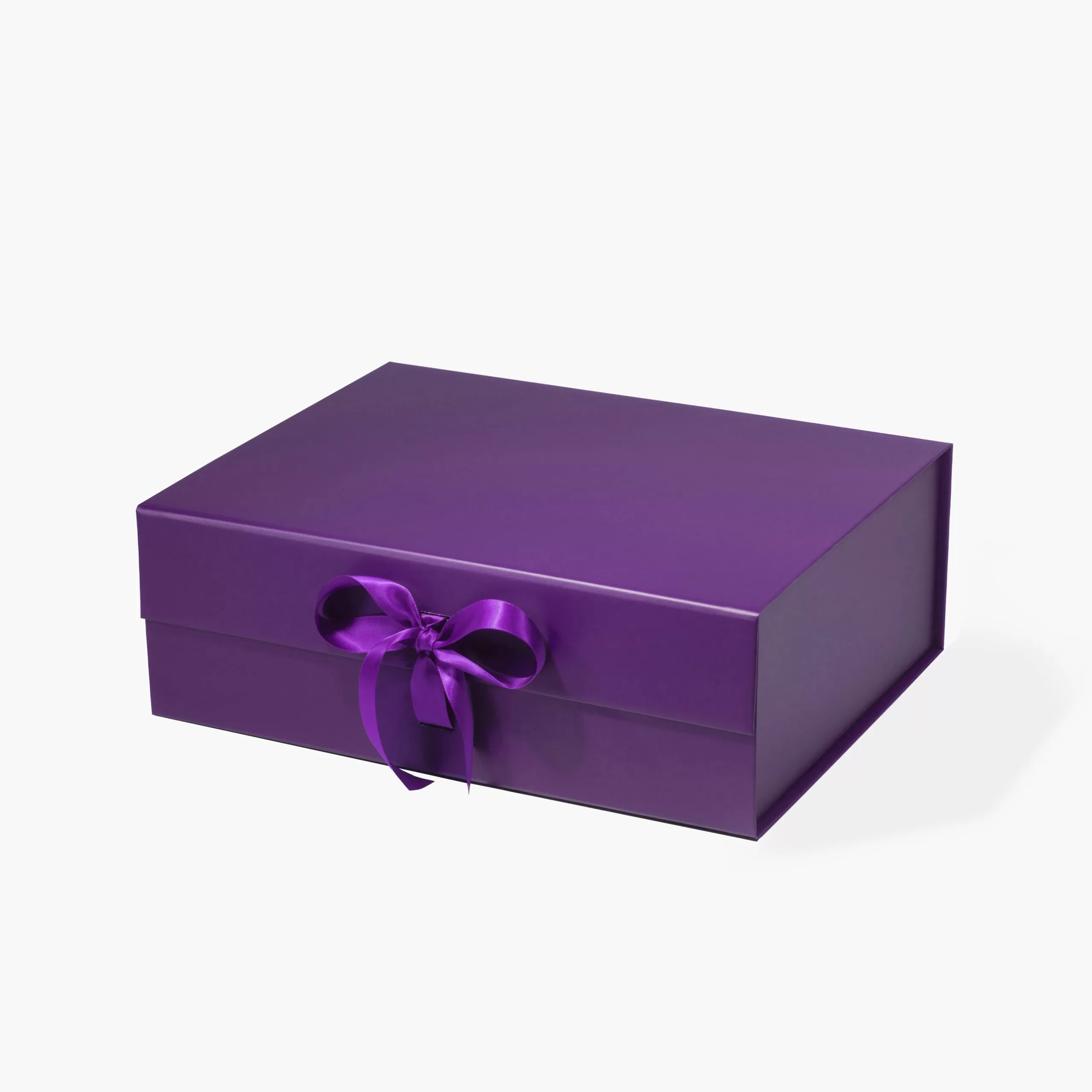 33x25.5x11.5cm and 31.4x24.5x11.1cm Luxury Rigid Magnetic Closure Gift Boxes, Popular Deep A4 Size, Black and White Collapsible Cardboard Packaging for Jewelry, Keepsakes, Wedding, Birthday, Holiday Presents - 图片 7