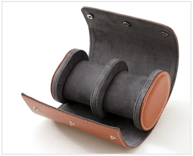 Travel Watch Organizer | PU Leather Watch Box and Pouch Organizer – Classic Travel Storage Case for Men and Women, Protective Watch Holder to Prevent Scratching and Oxidation, Elegant Leather Timepiece Gift and Display 13