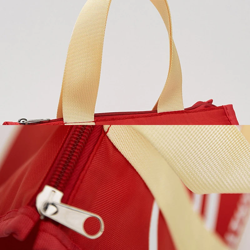 Portable Thermal Lunch Box Bag for Women and Kids – Insulated Food Storage Handbag, Travel and Picnic Cooler Pouch, Reusable Bento Bag for Lunch, Snacks, Drinks, and Meals