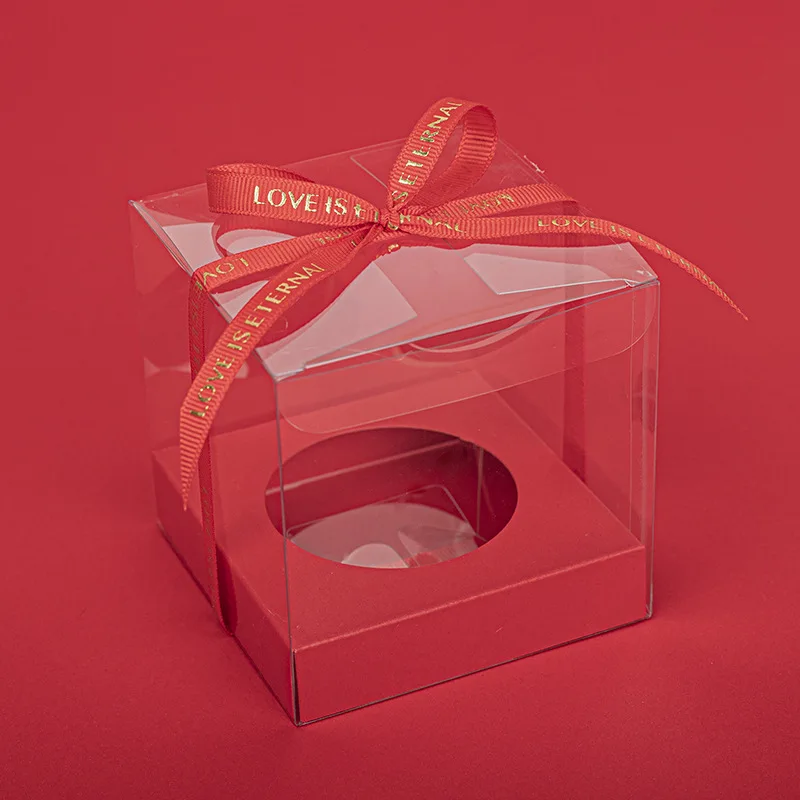 12Pcs Gold and Silver Clear Plastic Cupcake Packaging Boxes, Cake Favor Containers, Transparent Wedding Party Cupcake Boxes, Gift Boxes for Birthday, Party, Event, and Bakery Supplies - 图片 22