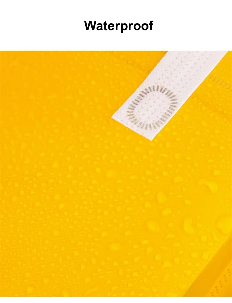 10/25pcs Non-Woven Takeaway Bags, Custom Logo Lunch Bags, Reusable Food Packaging Tote Bags, Insulated Thermal Bags to Keep Food Hot or Cold, Ideal for Takeout, Delivery, and Catering 3