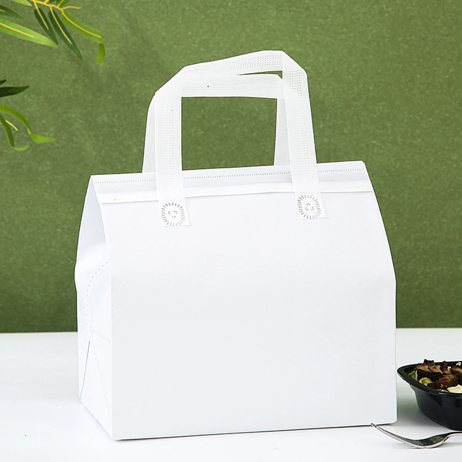 Portable Foldable Cooler Bag, Waterproof Aluminum Foil Thermal Box, Multifunctional Cake Insulation Delivery Bag, Reusable Food Carrier for Cakes, Pastries, Lunch, and Travel - 图片 13