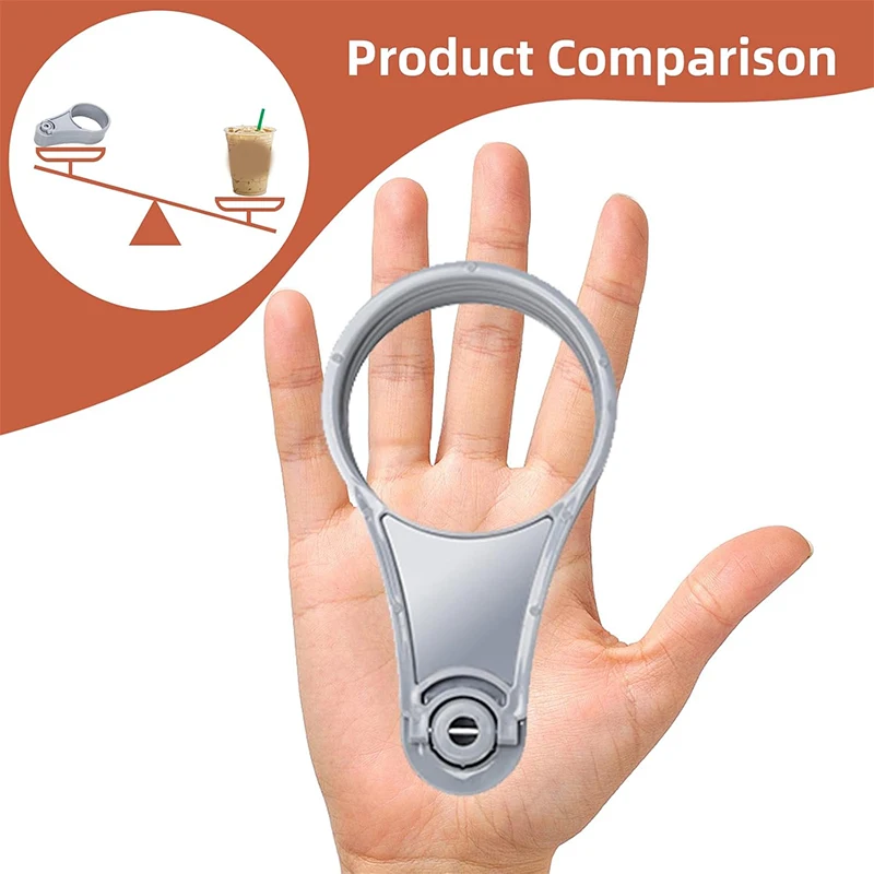 Reusable Drink Carrier Foldable 6-Layer Reusable Drink Holder with Handle Portable Coffee Cup Rack Bar Tool for Parties Cafés Takeaway Beverage Organizer Accessories