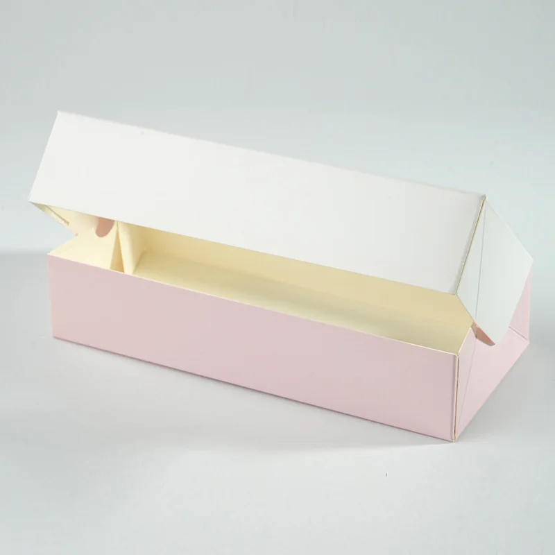 10Pcs Pure Color Foldable Cake Boxes with Clear Window, Bakery Pastry Boxes for Cupcakes, Chocolates, Muffins, Cookies, Wedding Birthday Baby Shower Party Favor Gift Packaging Paper Dessert Containers - 图片 4