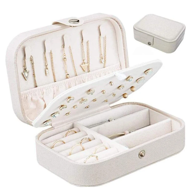 Best 3Style PU Travel Jewelry Box Organizer Wholesale Portable Ring & Earring Case Best 3Style PU Travel Jewelry Box Organizer Wholesale Portable Ring & Earring Case