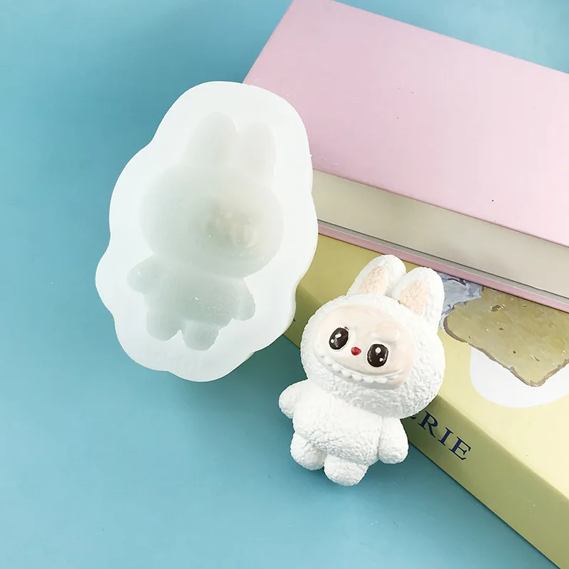 Silicone Mold for DIY Chocolate, Mousse, Candle, and Cake – Non-Stick, Heat-Resistant Baking Mold for Cute Cartoon Designs, Fondant, Gumpaste, Candy, and Creative Dessert Decorations - 图片 4