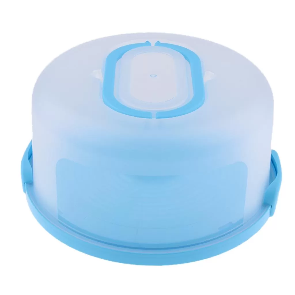 Clear Plastic Cupcake Cake Muffin Case Holder Container Box With Dome Cover Portable Cake Carrier Plastic Cupcake Container