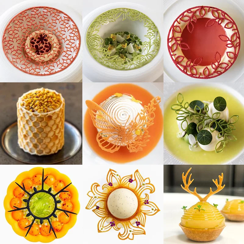 Leaf Flower Wreath Lace Silicone Mold Fondant Cake Sugarcraft Mould Chocolate Candy Dessert Tray Decoration Tools Pastry Baking Supplies Cupcake Topper Resin Soap Wax Melt DIY Craft Accessories 3