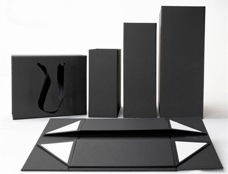 25x33x12cm Foldable Gift Box with Magnetic Closure – Colorful Storage Box, Space-Saving Flat Cardboard Packaging for Candy, Wedding, and Gift Wrapping (Magnetic Closure Box) - 图片 7