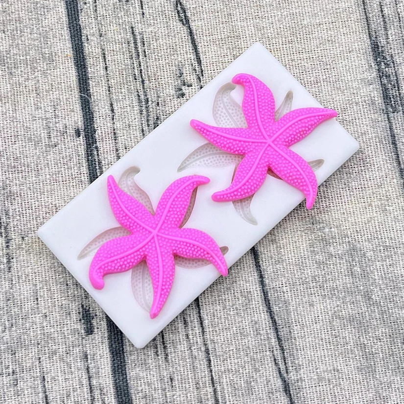 Starfish Silicone Mold – Sugarcraft, Chocolate, Cupcake, Fondant, and Cake Decorating Tool, Non-Stick Baking Mold for DIY Desserts, Pastry, Candy, Chocolate, Jelly, and Creative Baking Projects Starfish Silicone Mold – Sugarcraft, Chocolate, Cupcake, Fondant, and Cake Decorating Tool, Non-Stick Baking Mold for DIY Desserts, Pastry, Candy, Chocolate, Jelly, and Creative Baking Projects
