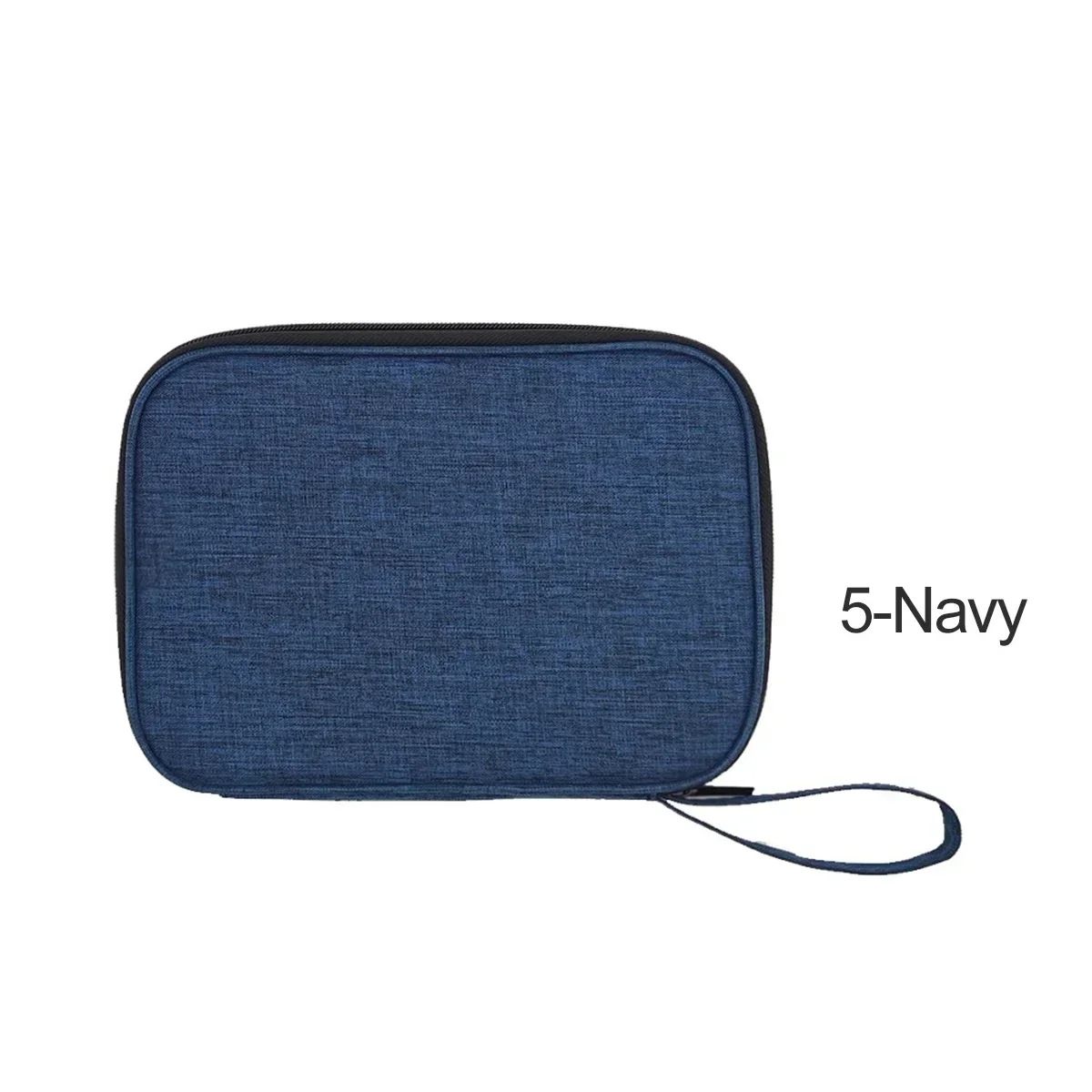 Travel WatchStrap Organizer | Multifunction Travel Carrying Bag for Watch Strap Storage, Portable Waterproof Pouch Case for Data Cable, Smartwatch Band Organizer Box Made of 300D Oxford Fabric - 图片 10