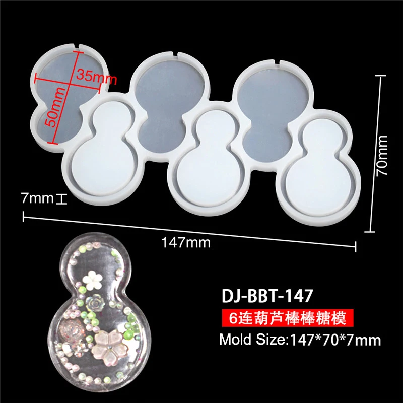 Leaf Flower Heart Bear Shape Silicone Lollipop Mold Round Chocolate Candy Cheese Baking Mould Fondant Cake Decorating Tools Dessert Cupcake Topper Tray Kitchen Pastry DIY Baking Accessories 21