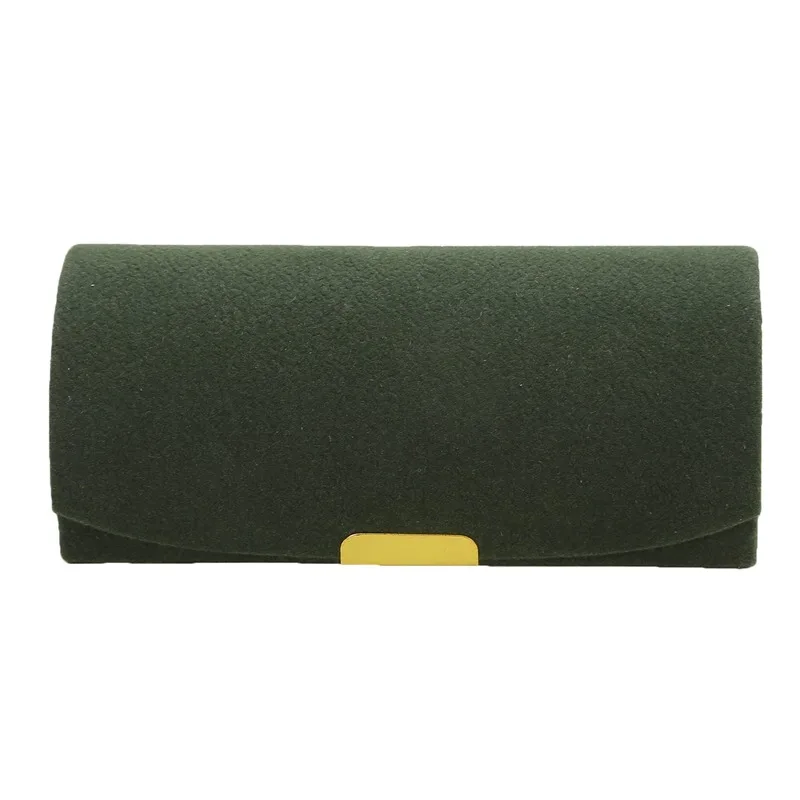 Travel Jewelry Organizer | Solid Color Portable Jewelry Storage Box – Exquisite Travel Jewelry Bag with Suede Surface, Compact Jewelry Box Organizer for Rings, Necklaces, Earrings, and Small Accessories, Ideal for Travel and Everyday Use 11