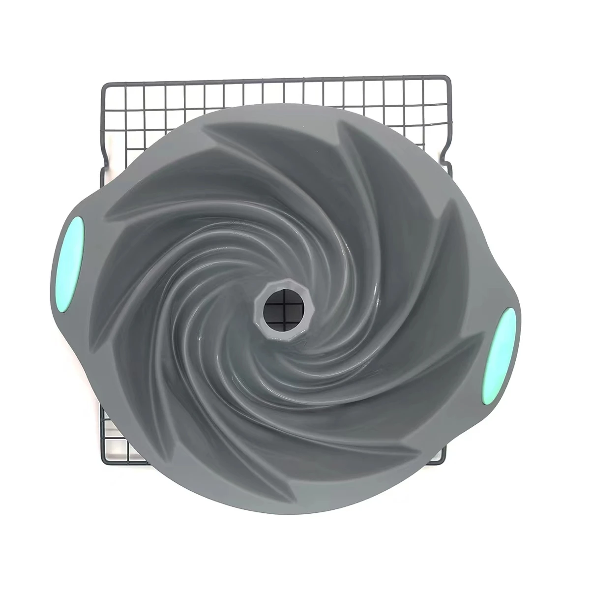 High Quality Silicone Cyclone Cake Mold – Heat Resistant Non-Stick Baking Pan for Household Oven, Steamed Cake Mold, Reusable Bakeware Tools for Bread, Muffins, Pastry, and DIY Dessert Making 6