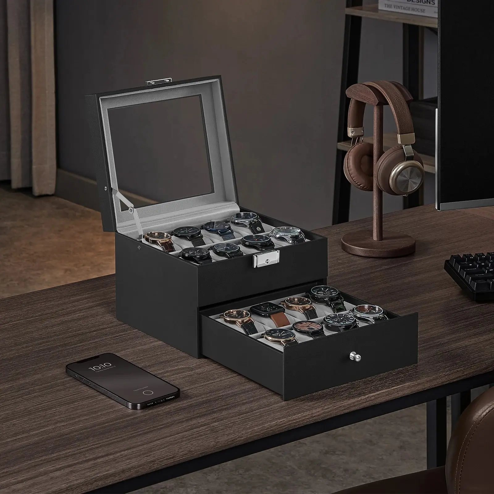 The Bottom Line graphic emphasizing the importance of quality watch storage for collectors and retailers, highlighting UGI Packaging’s premium solutions