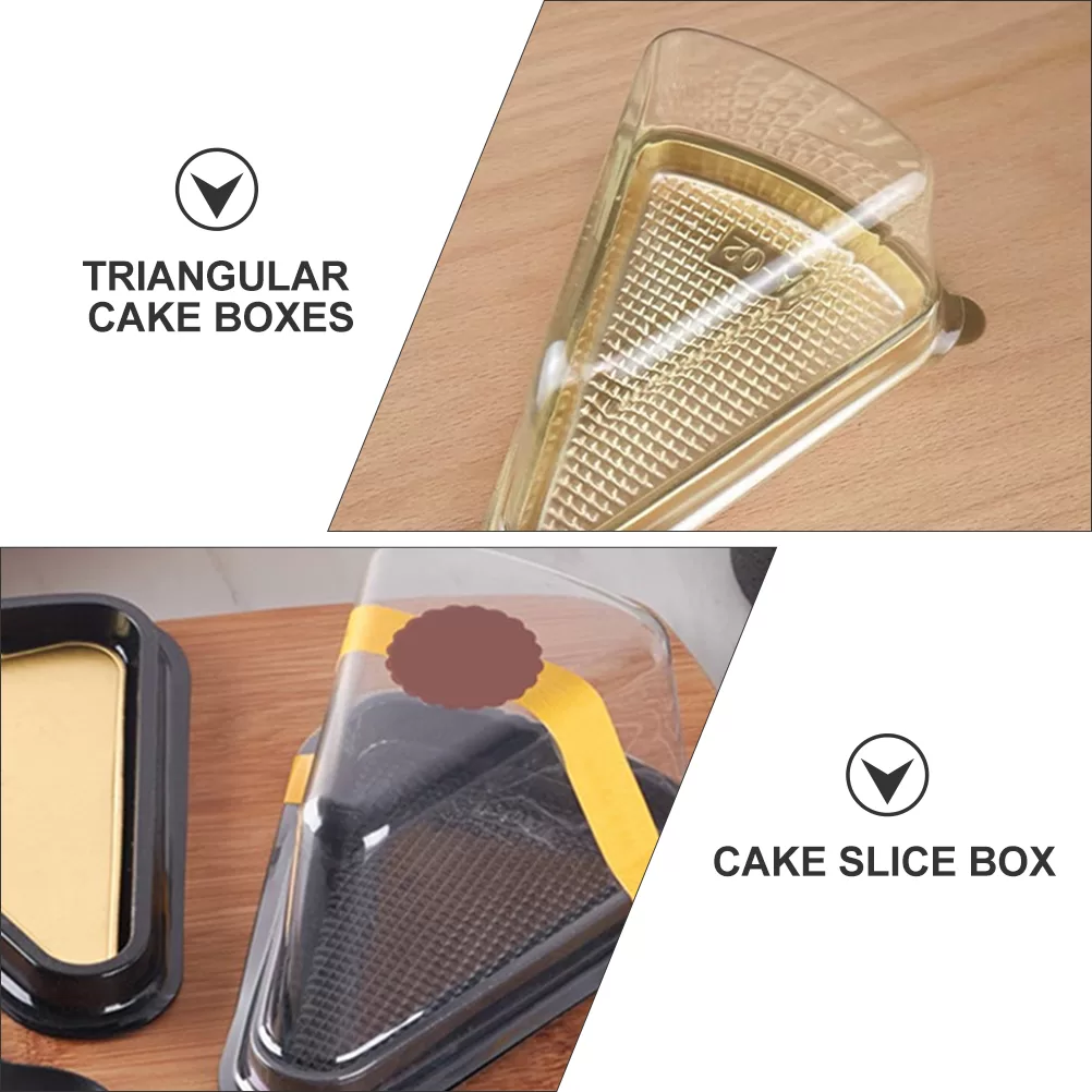 40PCS Triangular Sandwich and Dessert Boxes, Cake Slice Holders, Cupcake Containers and Blister Packaging, Perfect for Gifts, Parties, and Special Occasions, Durable, Factory Direct Supply 40PCS Triangular Sandwich and Dessert Boxes, Cake Slice Holders, Cupcake Containers and Blister Packaging, Perfect for Gifts, Parties, and Special Occasions, Durable, Factory Direct Supply 4