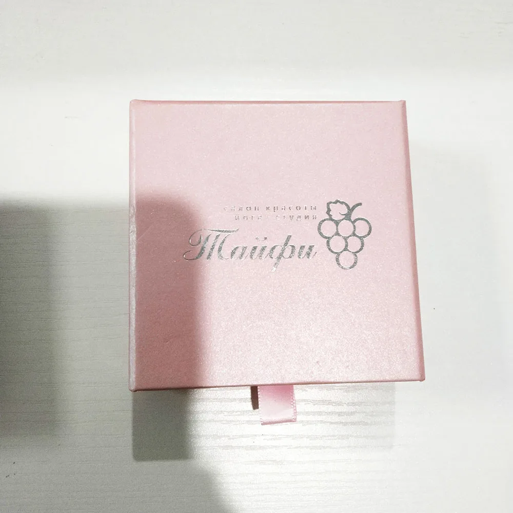 500pcs Custom Luxury Jewelry Packaging Boxes, Sliding Drawer Style Cardboard Gift Box with Logo for Earrings, Necklace, Bracelets, Paper Jewelry Case for Brand Presentation and Personalized Gift Packaging - 图片 3