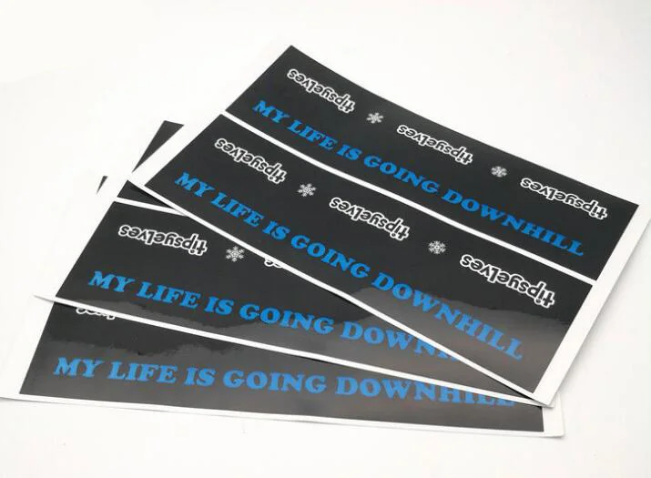 50-100PCS Custom Rectangular Logo Stickers – White Paper Material Personalized Labels for Birthday, Baptism, Gift Packaging, Business Branding, DIY Custom Text, Company Logos, Event Favors 2