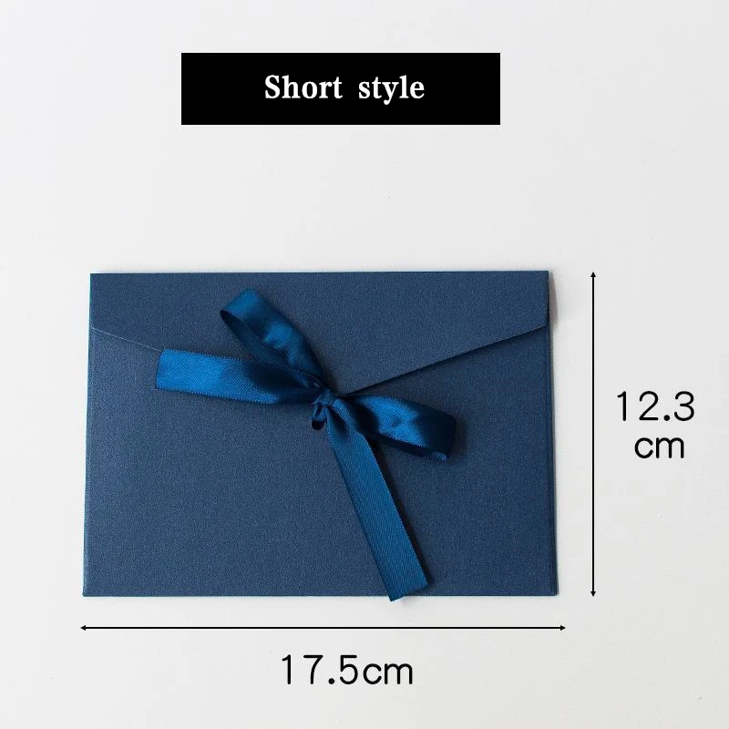 Large Flat Kraft Envelope Packaging Case, Premium Kraft Paper Gift Box for Scarves and Handkerchiefs, Wedding Party Gift Box, Multiple Sizes S/M/L with Ribbon Decoration, Elegant and Eco-Friendly Gift Packaging - 图片 14