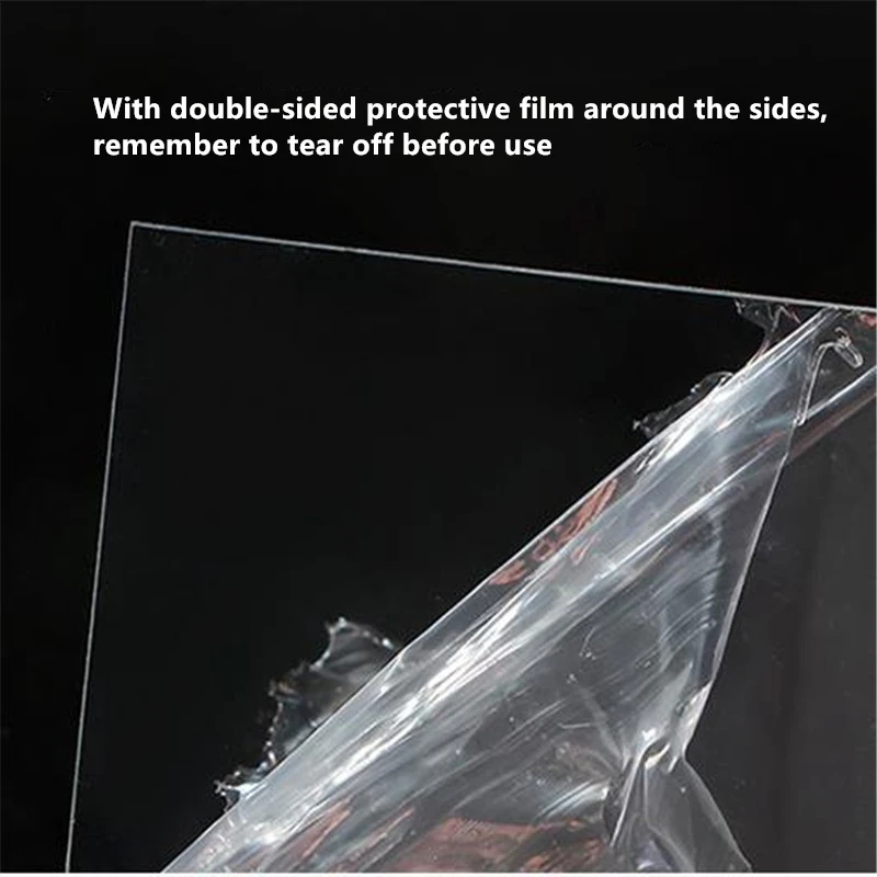 5-Piece Large Square Transparent Cake Boxes for Birthday Gifts, Baking, Dessert Packaging, PVC Plastic Dessert Display, Party Supplies, Customizable for Bakery, Restaurant, Home Celebration 1