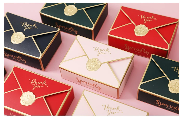 Creative Bronzing Gift Box 🎁 – Elegant Envelope Shape Packaging Creative Bronzing Gift Box 🎁 – Elegant Envelope Shape Packaging