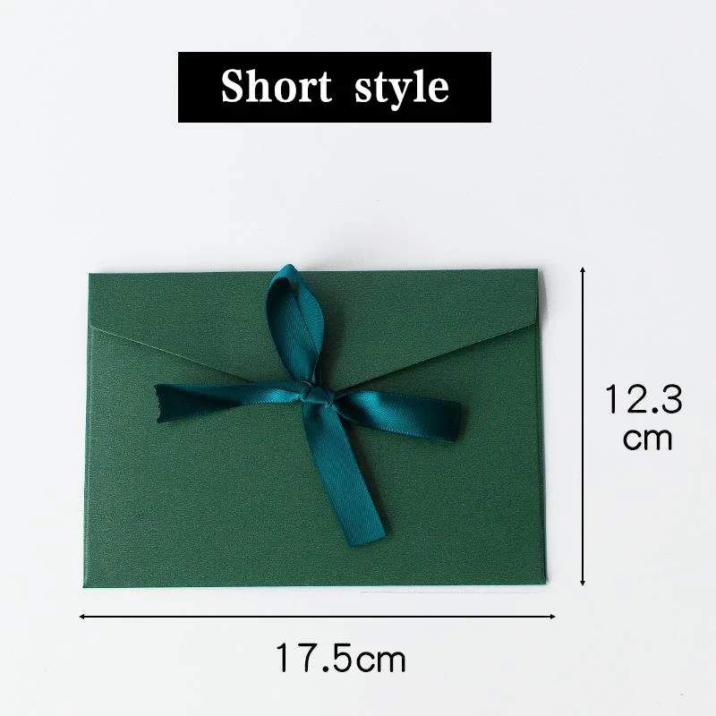 Large Flat Kraft Envelope Packaging Case, Premium Kraft Paper Gift Box for Scarves and Handkerchiefs, Wedding Party Gift Box, Multiple Sizes S/M/L with Ribbon Decoration, Elegant and Eco-Friendly Gift Packaging - 图片 25