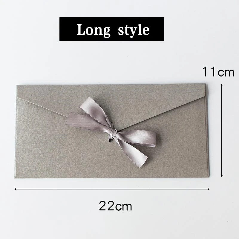 Large Flat Kraft Envelope Packaging Case, Premium Kraft Paper Gift Box for Scarves and Handkerchiefs, Wedding Party Gift Box, Multiple Sizes S/M/L with Ribbon Decoration, Elegant and Eco-Friendly Gift Packaging - 图片 16