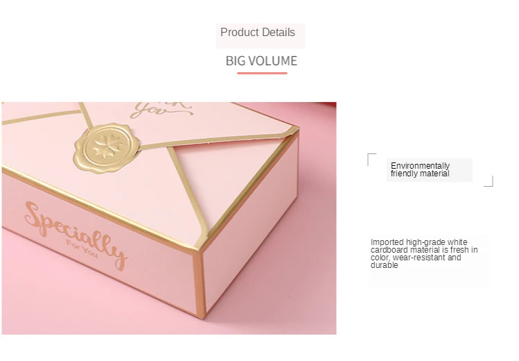 Creative Bronzing Gift Box 🎁 – Elegant Envelope Shape Packaging Creative Bronzing Gift Box 🎁 – Elegant Envelope Shape Packaging