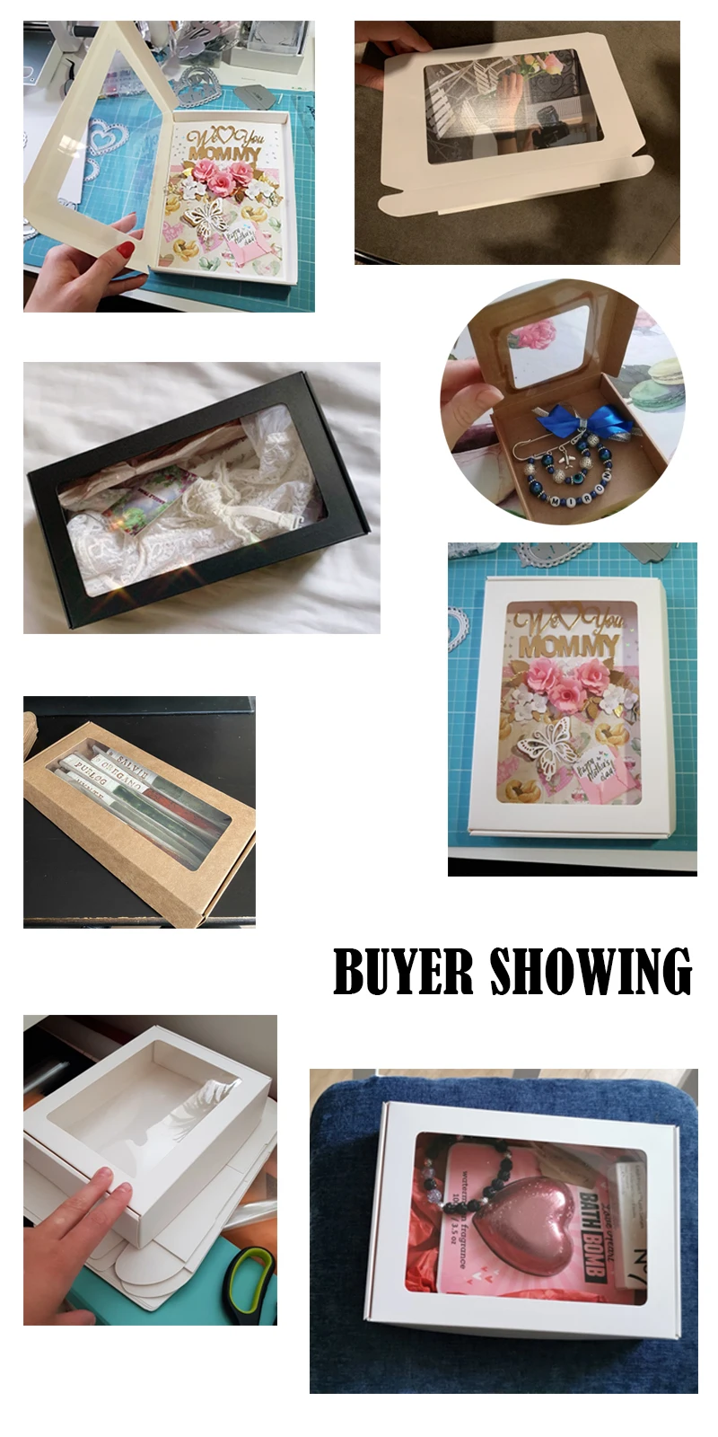 Gold Paper Gift Boxes with PVC Window, 5pcs/10pcs Multi-Size Cardboard Favor Packaging for Candy, Soap, Baby Shower, Party Gifts, Custom Printing Kraft White Khaki Black Rectangle Boxes for Sales & Events Gold Paper Gift Boxes with PVC Window, 5pcs/10pcs Multi-Size Cardboard Favor Packaging for Candy, Soap, Baby Shower, Party Gifts, Custom Printing Kraft White Khaki Black Rectangle Boxes for Sales & Events