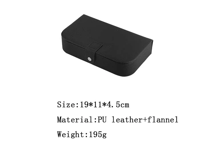 Travel Jewelry Organizer 💼 PU Leather Box – Portable Jewelry Storage Case for Earrings, Rings, Necklaces – Compact Women’s Jewelry Holder – Multi-Functional Travel Jewelry Display & Storage Solution – Elegant, Lightweight, and Durable 1