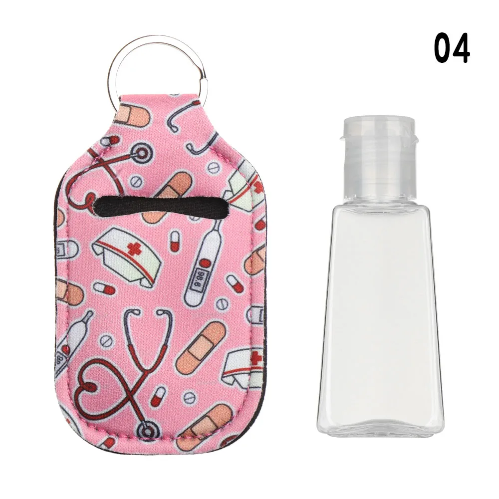 30ml Refillable Hand Sanitizer Bottle with Portable Keychain Holder – Compact Travel Container for Hand Gel, Liquid Sanitizer, Cosmetic Storage, Reusable and Leak-Proof Personal Hygiene Tool - 图片 8