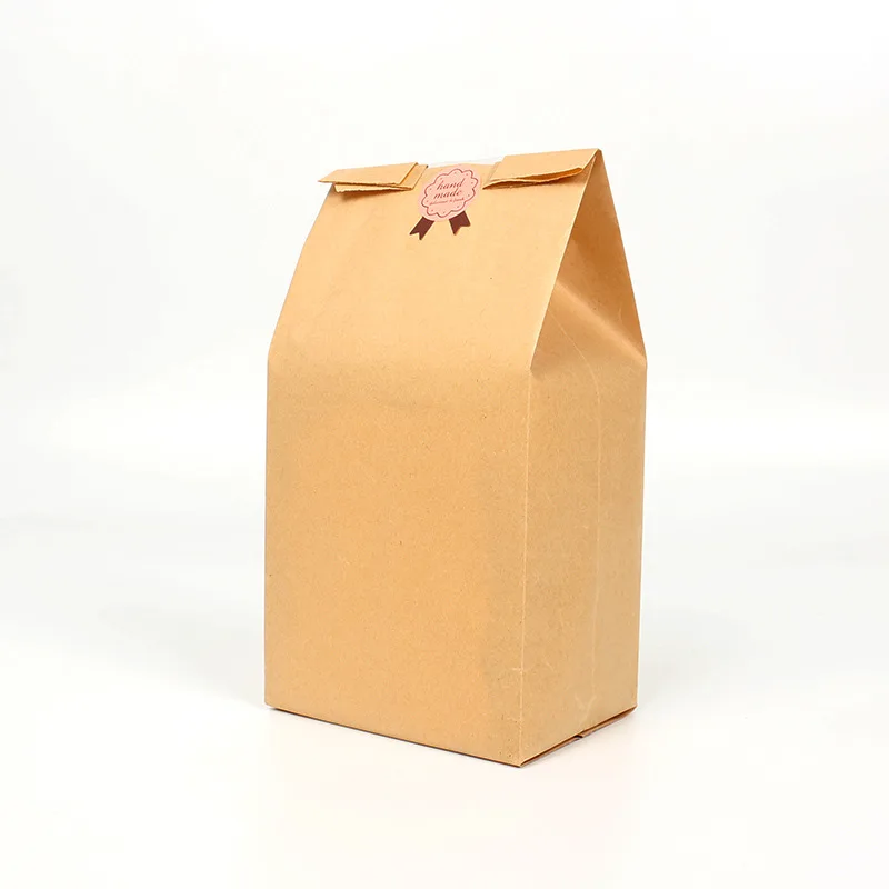 50 Pack Kraft Paper Bread Bags with Clear Window – Oil-Resistant Bakery Packaging Pouches for Toast, Breakfast, Cookies, and Party Food Supplies in Multiple Sizes - 图片 5