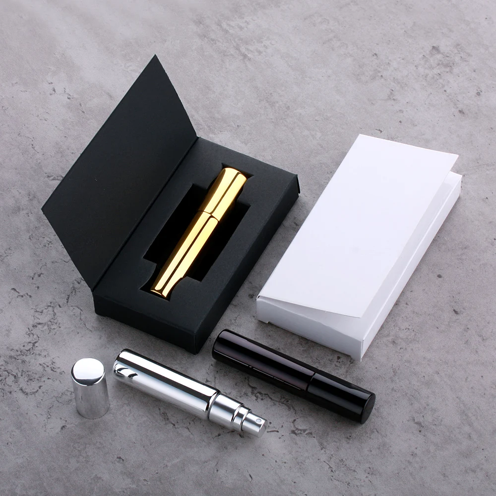 20pcs 10ml Empty Glass Perfume Bottles with Packing Boxes – Portable Refillable Spray Atomizer Vials, Travel-Sized Cosmetic Containers, Leak-Proof Mini Sample Sprayers for DIY Fragrance and Oils 3