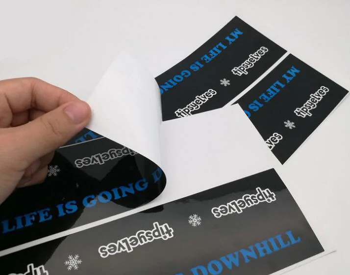 50-100PCS Custom Rectangular Logo Stickers – White Paper Material Personalized Labels for Birthday, Baptism, Gift Packaging, Business Branding, DIY Custom Text, Company Logos, Event Favors 1